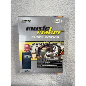 Magix Music Maker eBlitz Edition MP3 Player (Original Wrapper BOX)